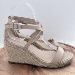 Charles by Charles David Shoes Womens Size 7.5 Nola Wedge Espadrille Sandals